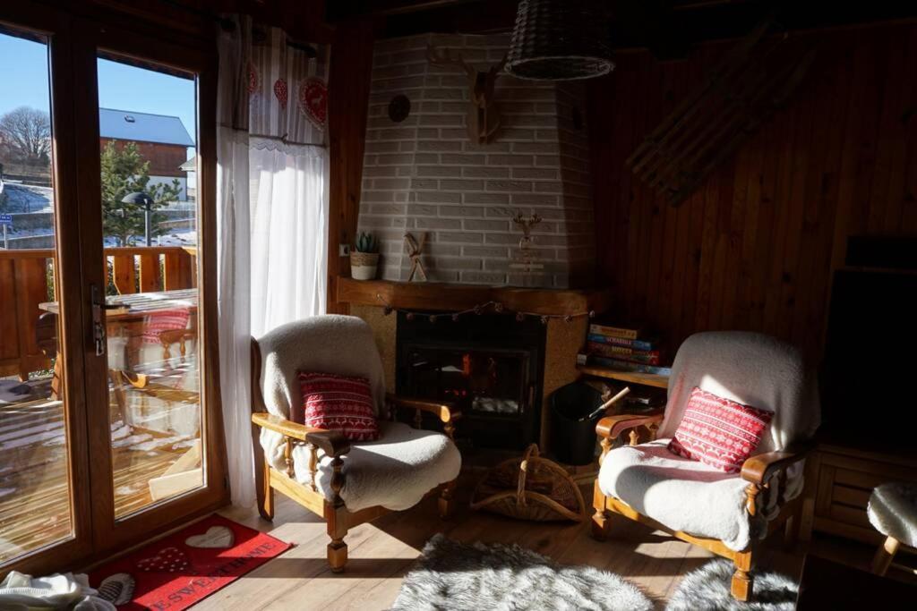 Вилла Le Nordik Chalet 3Etoiles Sauna Privatif Jardin Сен-Пьер-Дель-Форса Экстерьер фото